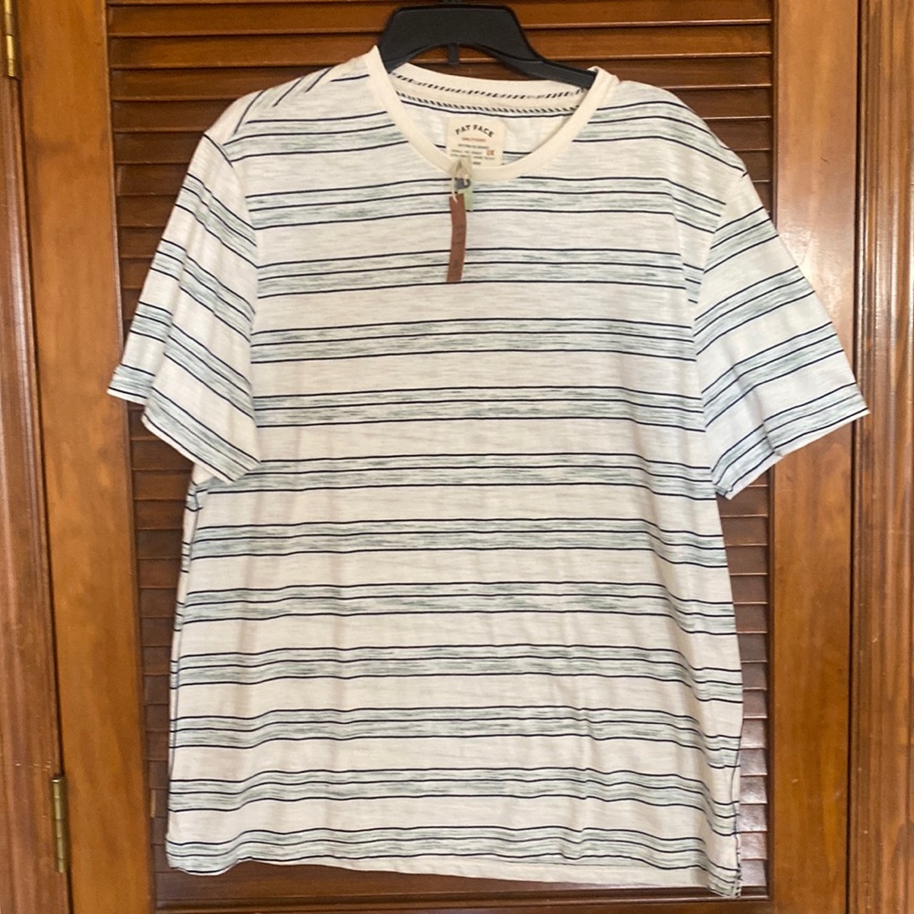 NEW Fat Face Striped Tee